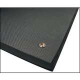 Conductive Rubber Floor Mat with Ground Cord and Snap, 3' x 6' redirect to product page